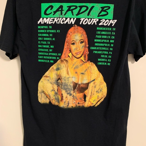 Cardi B vintage style concert T - Picture 3 of 3